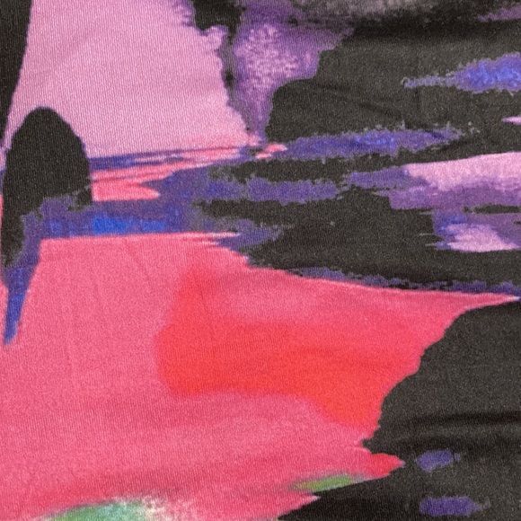 NWOT Vibrant Multi Color Dress M/L - Picture 11 of 11